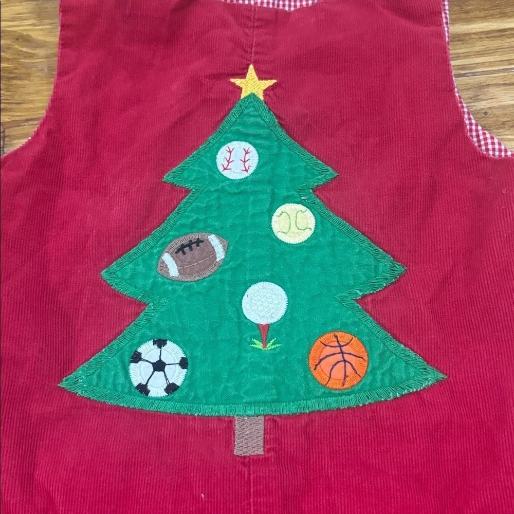 Bailey Boys Reversible John John 18 Month, Sports Christmas Tree & Scottie Dog